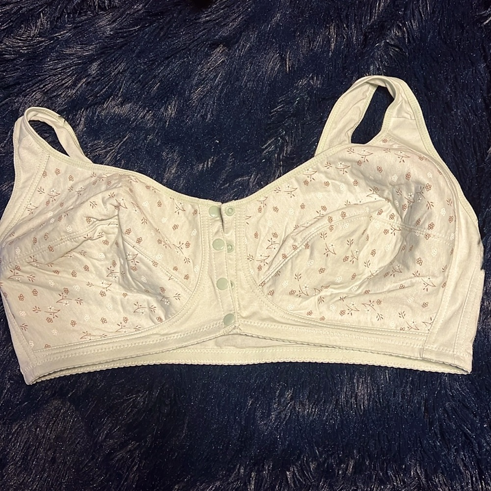 Mint green bra